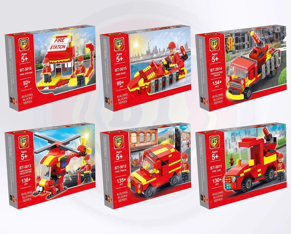 لگو آتش نشانی در ۶ مدل